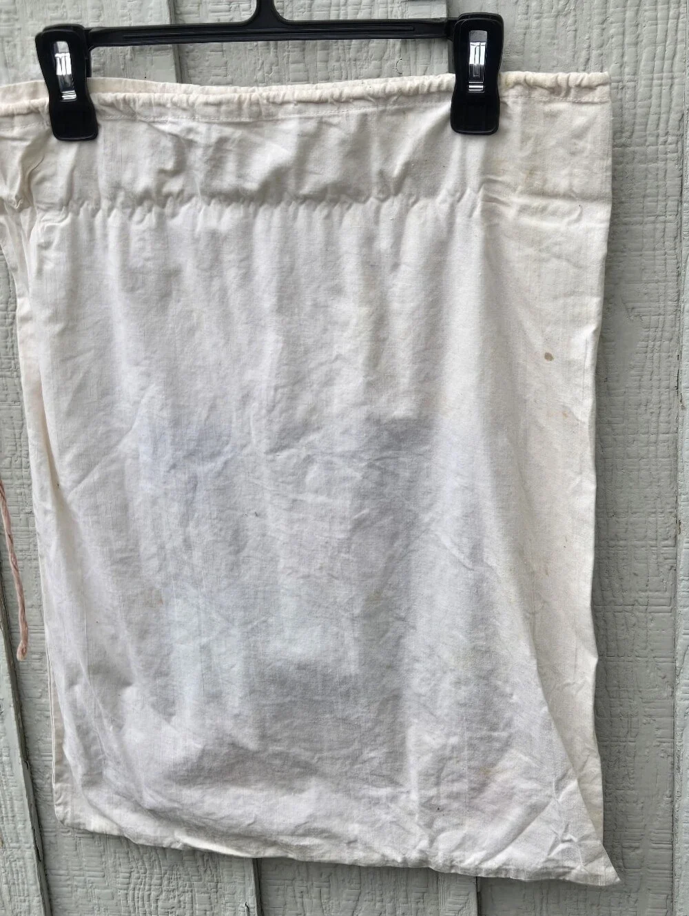 Vintage 1989 Lillian Vernon Cotton Potato Storage Bag